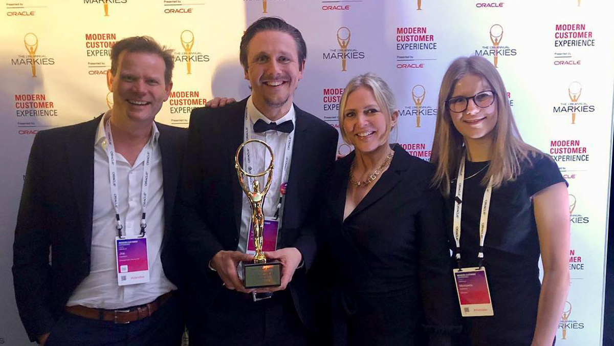 Engagement Factory wins Markie Award with Bonnier News
