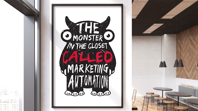 Monstret i garderoben; marketing automation